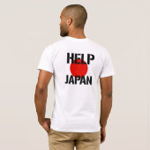 T-shirt Aide Japon - (Dos entier)