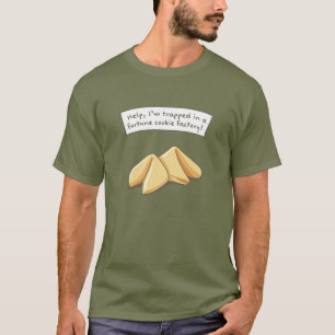 T-shirt Aide - Je suis coincé dans une usine de biscuits c