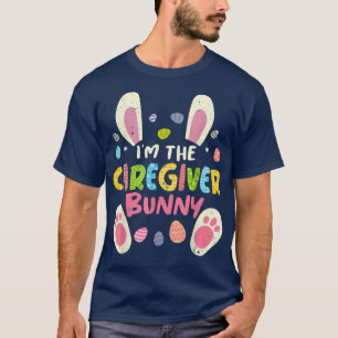 T-shirt Aide Pâques jumelé Famille Fête Lapin Visage 