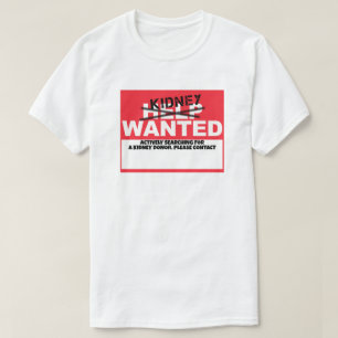 T-shirt Aide Recherchée