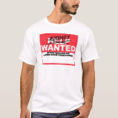 T-shirt Aide Recherchée (Devant)