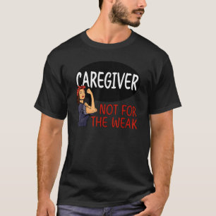 T-shirt Aide-Soins Non Pour Les Aidants-Soins-Soins Faible