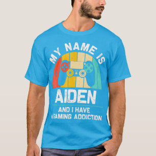 T-shirt AIDEN Poison Nom Personnel Funny Gaming Geek