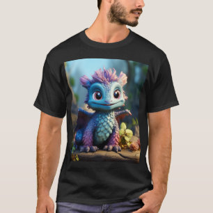 T-shirt Aiden, un dragon lunaire