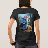 T-shirt Aiden, un dragon lunaire (Dos)