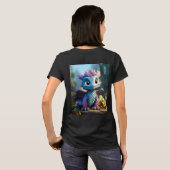 T-shirt Aiden, un dragon lunaire (Dos entier)