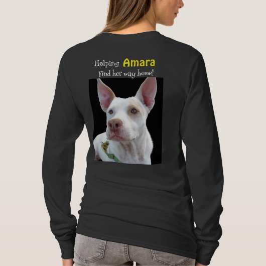 T-shirt Aider Amara à retrouver son chemin chez elle T-shi (Dos)