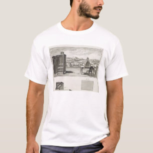 T-shirt Aides de dessin : un obscura d'appareil-photo et