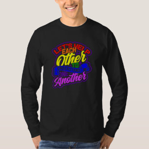 T-shirt Aidons-Nous Les Uns Les Autres À Se Comprendre Les