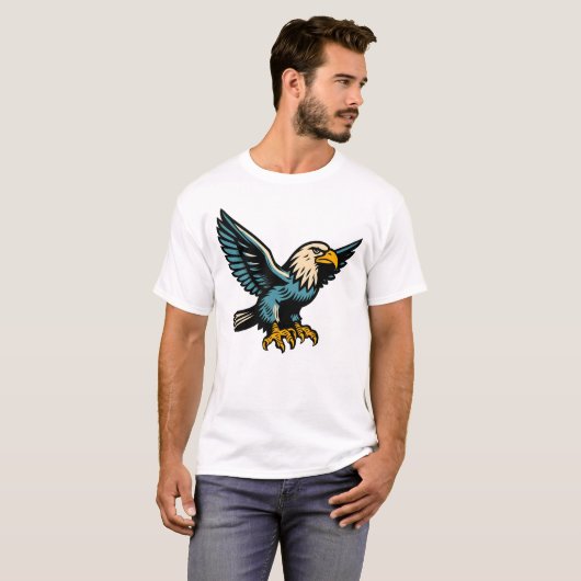 T-shirt aigle (Devant entier)