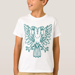 T-shirt Aigle à deux têtes - Vert mousse