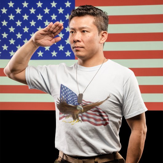 T-shirt Aigle à tête blanche américaine