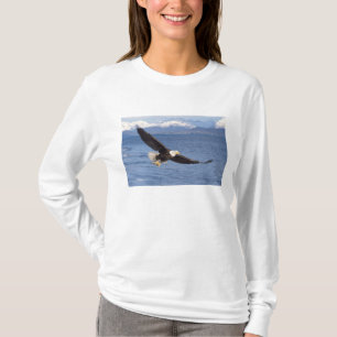 T-shirt aigle à tête blanche, Haliaeetus leucocephalus, en