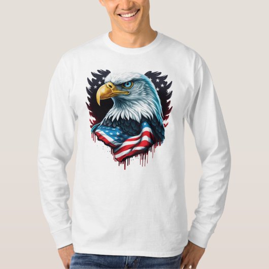 T-shirt Aigle américain (Devant)