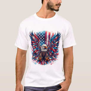 T-shirt aigle américain