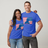 T-shirt aigle américain (Unisexe)