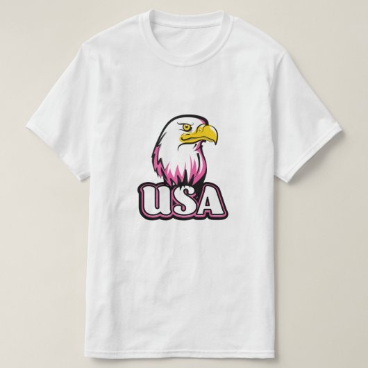 T-shirt Aigle américain (Design devant)