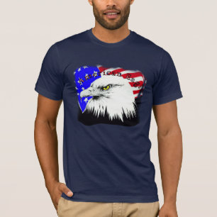 T-shirt Aigle américain - Customisé - Customisé