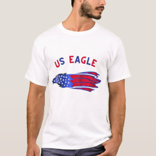 T-shirt Aigle américain symbole de liberté