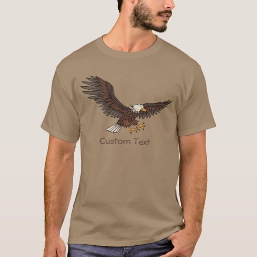 T-shirt Aigle attaquant (Devant)