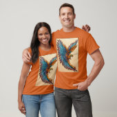 T-shirt aigle avec aile t-s (Unisexe)