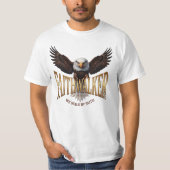 T-shirt Aigle Blanc (Devant)