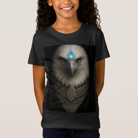 T-Shirt Aigle blanc sacré (Devant)
