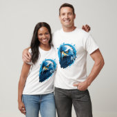 T-shirt Aigle Bleu (Unisexe)