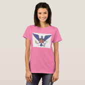 T-shirt Aigle bleu (Devant entier)
