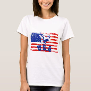T-shirt aigle chauve
