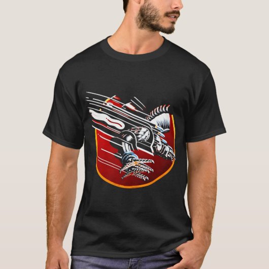 T-shirt Aigle dans le cadre (Devant)