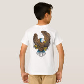 T-shirt Aigle de Bald (Dos entier)