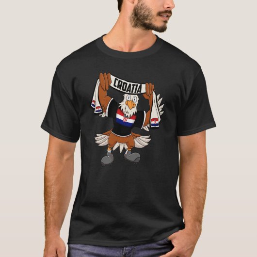 T-shirt Aigle de Croatie (Devant)