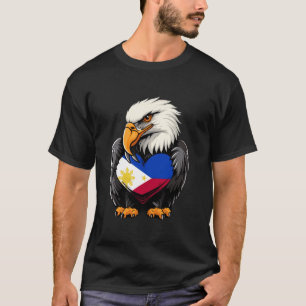 T-shirt Aigle des Philippines Racines Filipinos Pinoy Pili