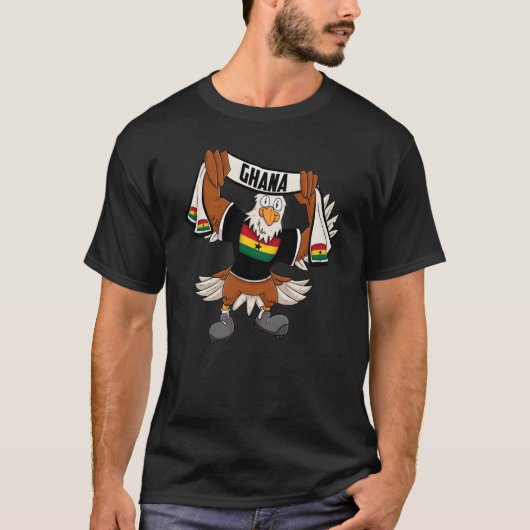 T-shirt Aigle du Ghana (Devant)