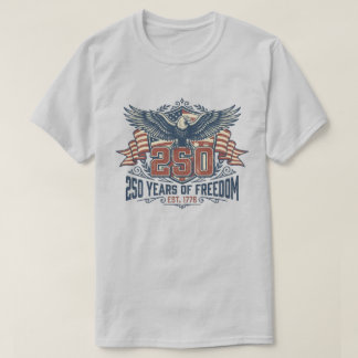 T-shirt Aigle du patrimoine du 250e anniversaire de l'Amér