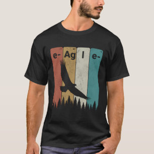 T-shirt Aigle éléments de table périodique Oiseau Birdwatc