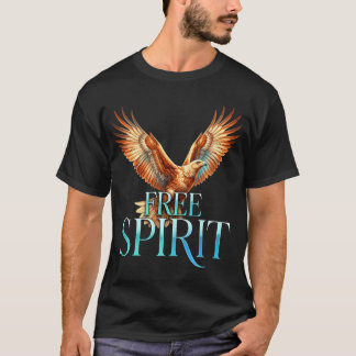 T-shirt Aigle Esprit Libre Vêtements de Rue Vintage Libert