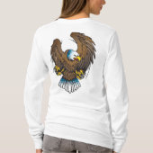T-shirt Aigle et drapeau (Dos)