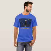 T-shirt Aigle Et Drapeau De L'Alaska (Devant entier)
