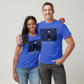 T-shirt Aigle Et Drapeau De L'Alaska (Unisexe)