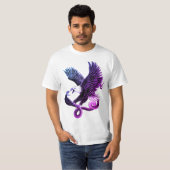 T-shirt Aigle et serpent (Devant entier)