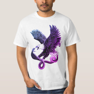 T-shirt Aigle et serpent