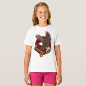 T-shirt Aigle et serpent (Devant entier)