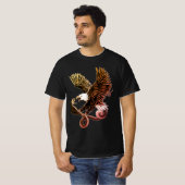 T-shirt Aigle et serpent (Devant entier)
