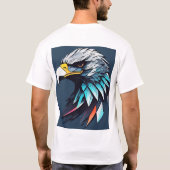 T-Shirt Aigle imprimé (Dos)