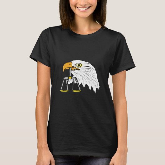 T-shirt Aigle juridique (Devant)