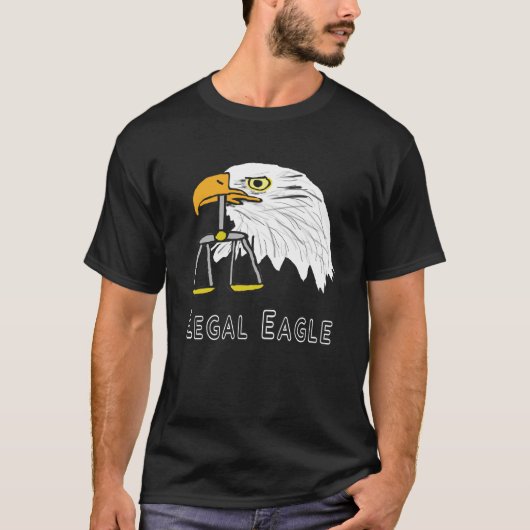 T-shirt Aigle juridique (Devant)