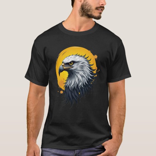 T-shirt Aigle Lune (Devant)