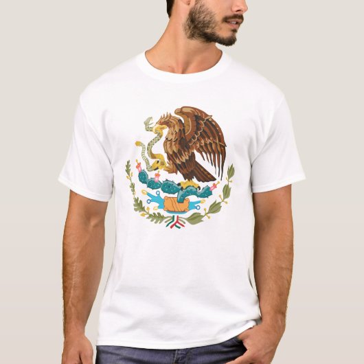 T-shirt Aigle mexicain (Devant)
